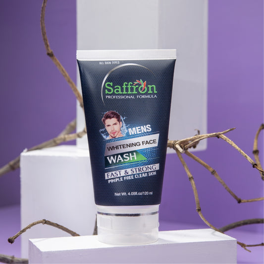 SAFFRON MENS FACE WASH 120ML
