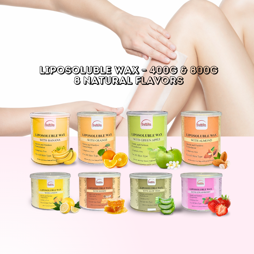 Say Goodbye to Unwanted Hair with Saffron Liposoluble Wax