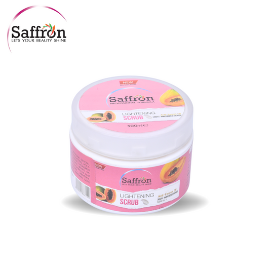 Saffron Lightening Scrub Jar 300ml