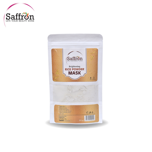 Saffron Brightening Rice Powder Mask 120gm