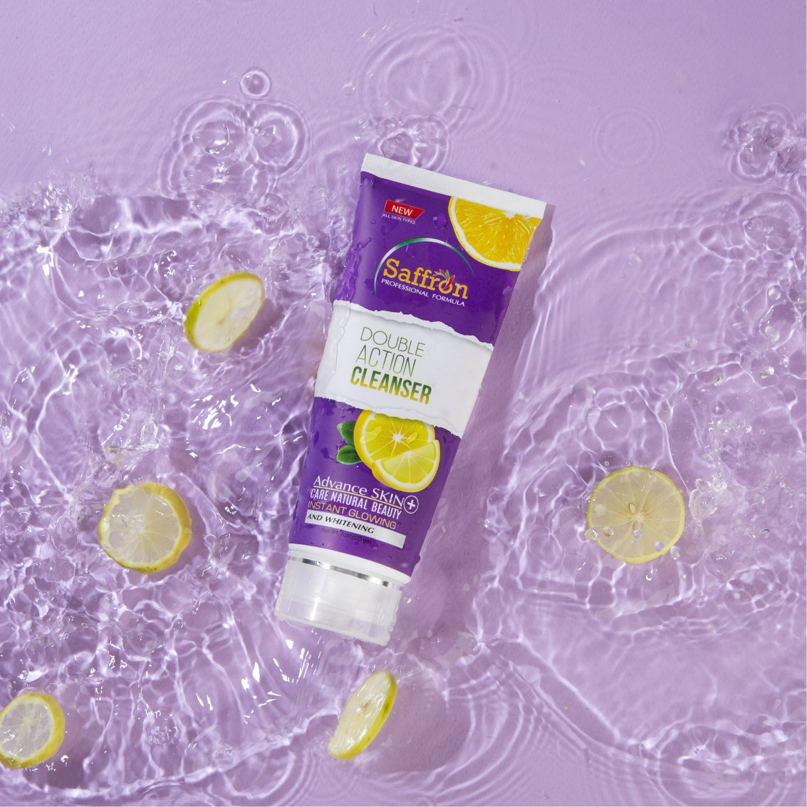 SAFFRON DOUBLE ACTION CLEANSER 200G