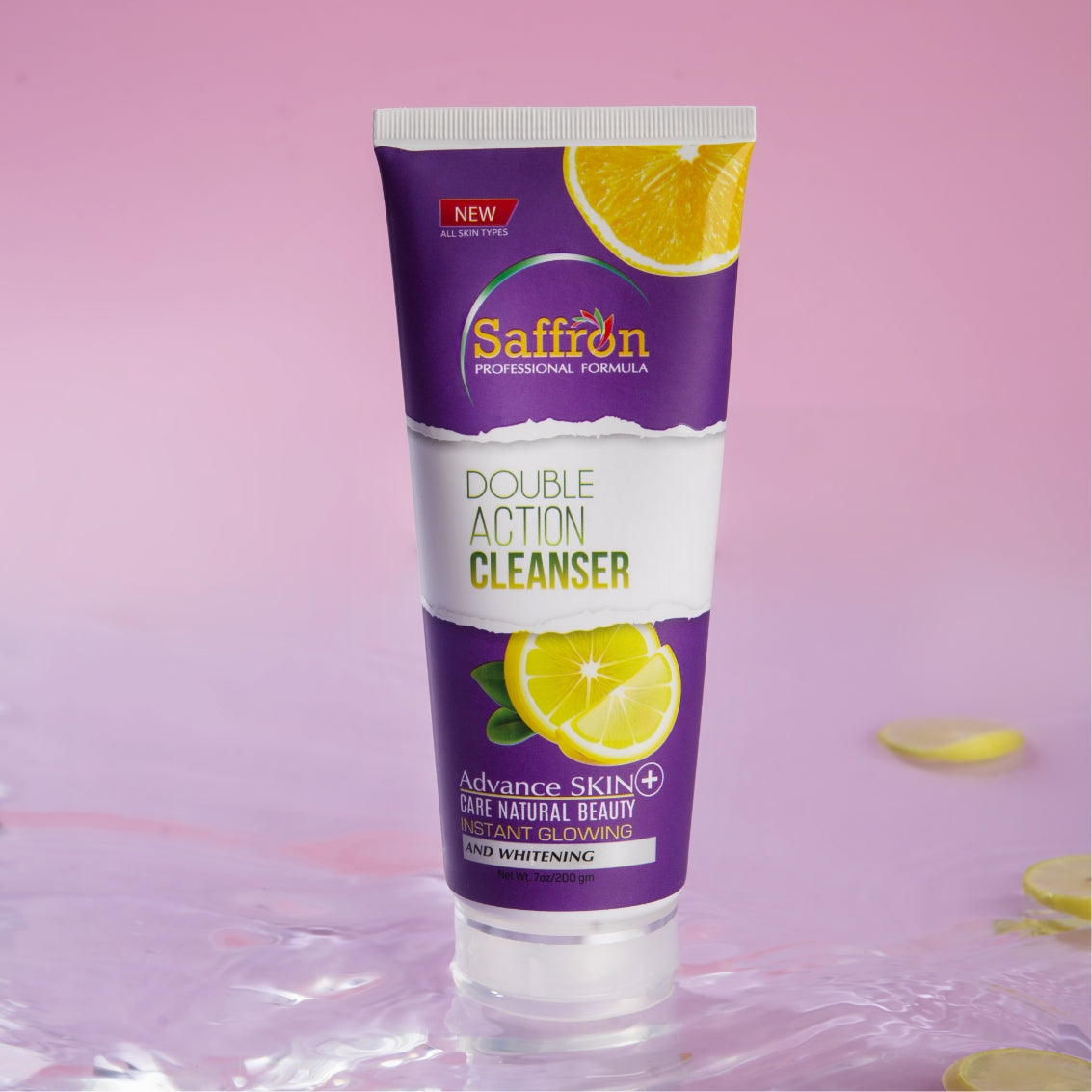 SAFFRON DOUBLE ACTION CLEANSER 200G