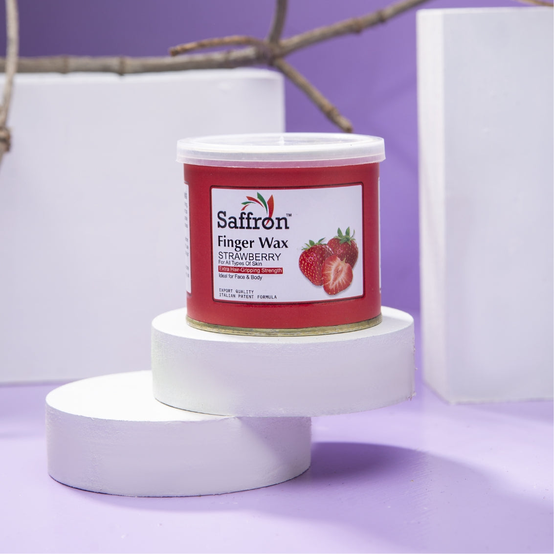 SAFFRON WAX STRAWBERRY 175 GRM